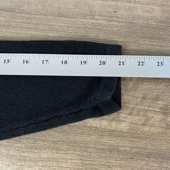 Ugly Sweater Holiday Cardigan Small Womens Black Embroidered -Vintage BP Design - Picture 5 of 8